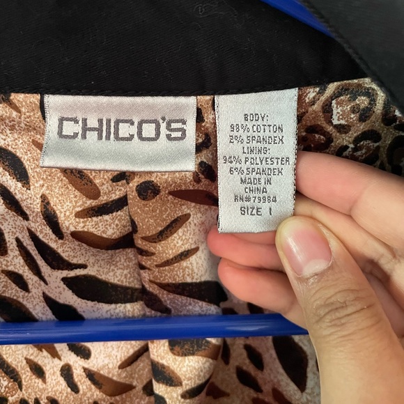 Chico’s basic black jacket - Picture 3 of 3